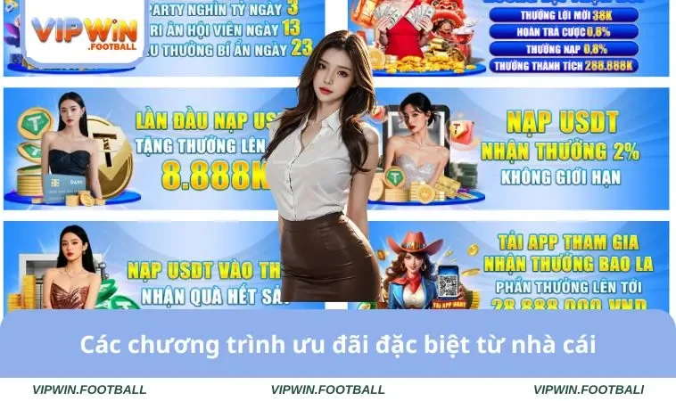 Home 32 Các chương trình ưu đãi đặc biệt từ nhà cái