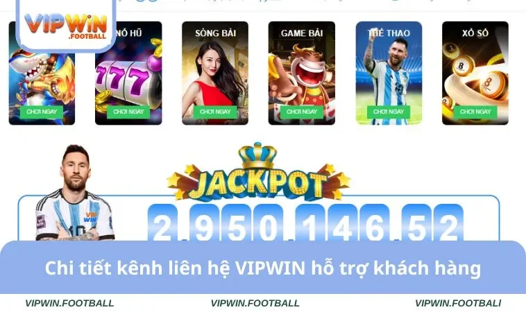 Liên Hệ VIPWIN 1 Chi tiết kênh liên hệ VIPWIN hỗ trợ khách hàng