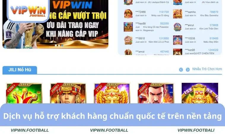 Liên Hệ VIPWIN 2 Dịch vụ hỗ trợ khách hàng chuẩn quốc tế trên nền tảng