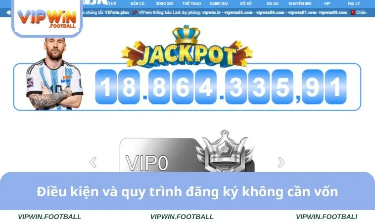 Đại Lý VIPWIN 3 Điều kiện và quy trình đăng ký không cần vốn