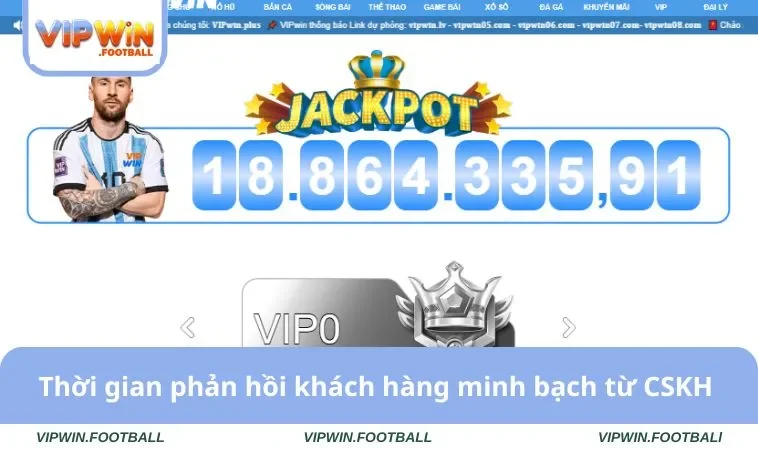Liên Hệ VIPWIN 3 Thời gian phản hồi khách hàng minh bạch từ CSKH